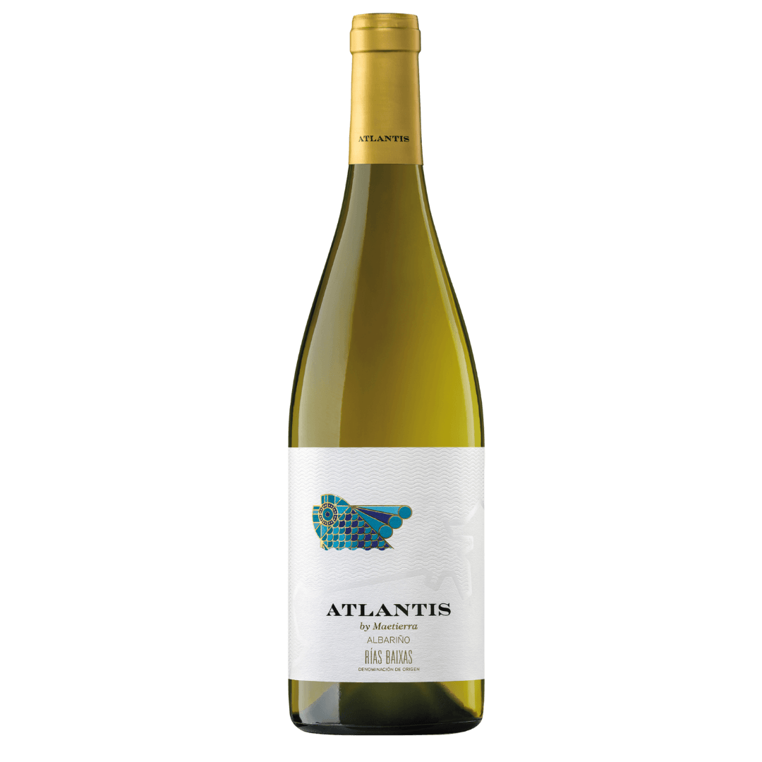 Vinho Branco Espanhol Atlantis Albariño Rías Baixas D.O.