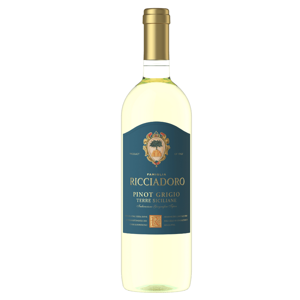 Vinho Branco Italiano Famiglia Ricciadoro Pinot Grigio