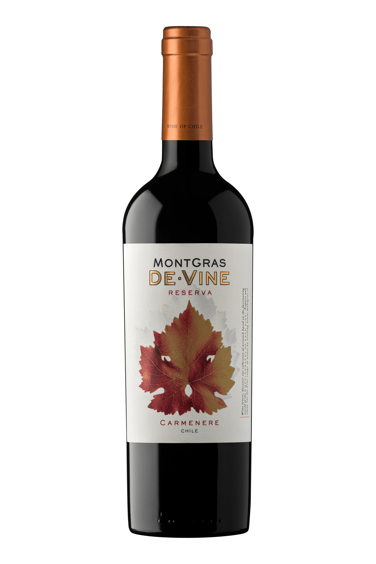 Vinho Tinto Chileno Montgras De Vine Carménère
