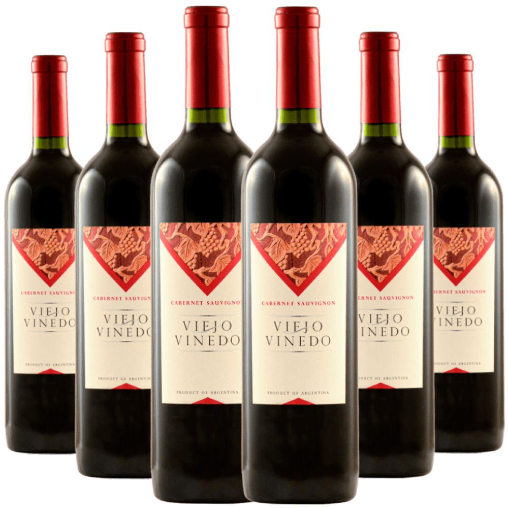 Kit Caixa Fechada 6 Vinhos Viejo Viñedo Cabernet Sauvignon