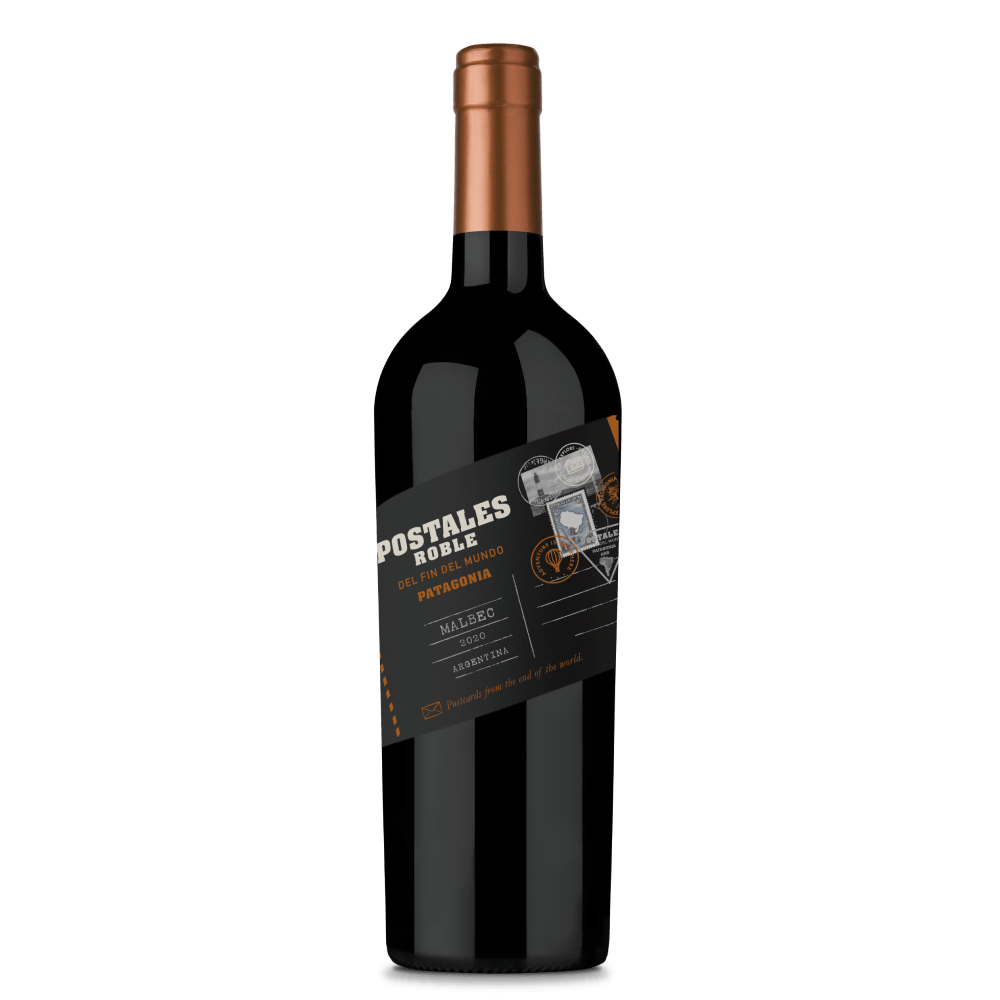 Vinho Tinto Argentino Postales Roble Malbec