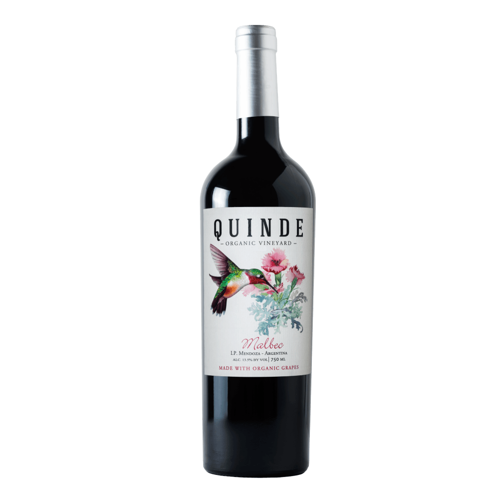 Vinho Tinto Argentino Quinde Malbec Orgânico
