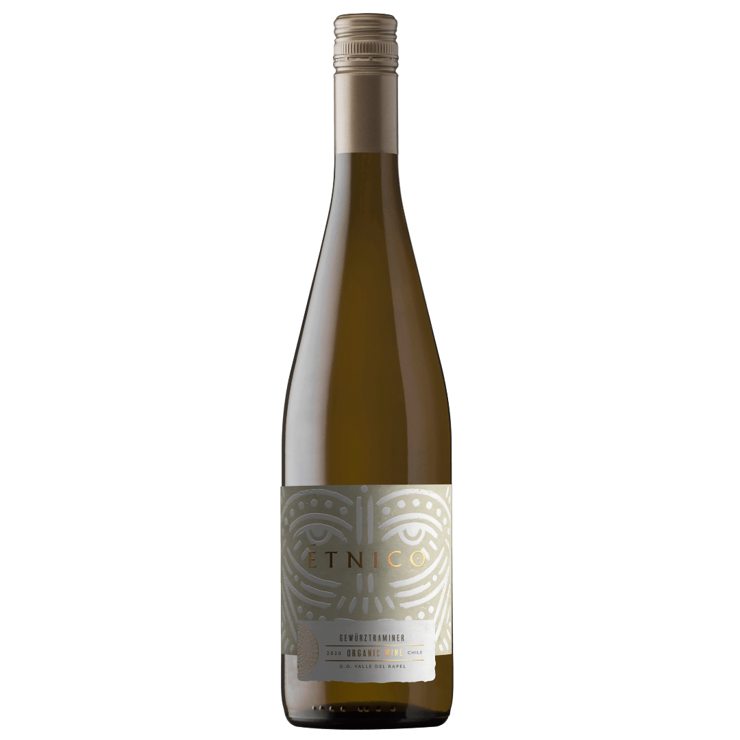 Vinho Branco Chileno Étnico Gewürztraminer Orgânico