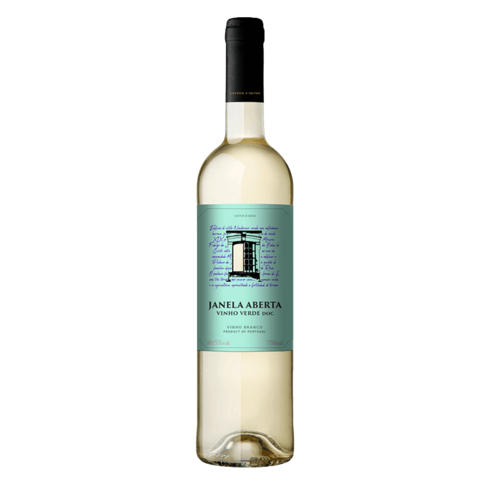 Vinho Branco Português Santos e Seixo Janela Aberta Vinho Verde D.O.C