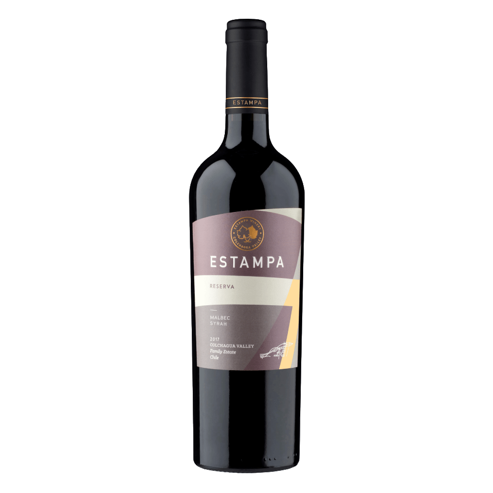 Vinho Tinto Chileno Estampa Reserva Malbec Syrah