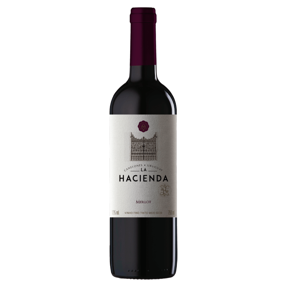 Vinho Tinto Uruguaio La Hacienda Merlot