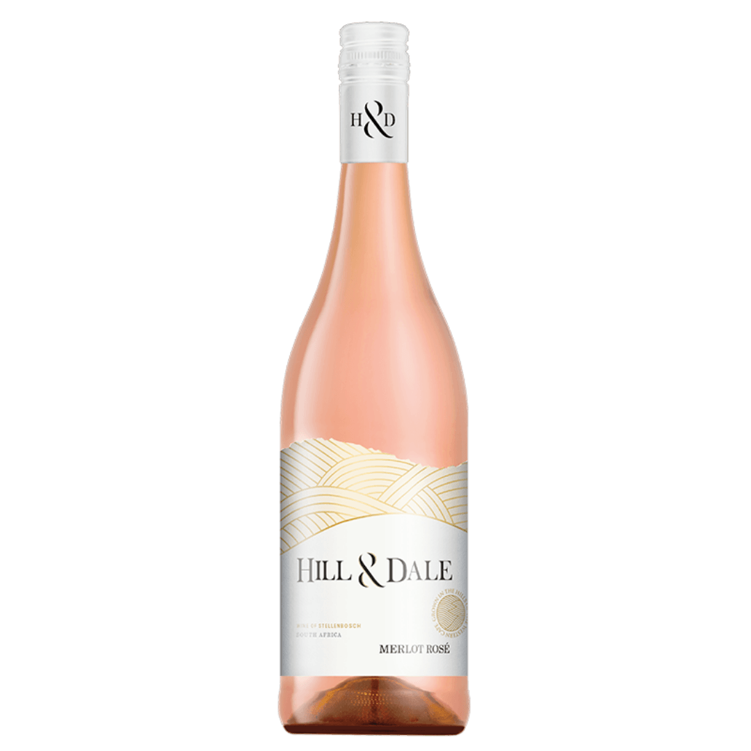 Vinho Rosé Sul-Africano Hill&Dale Merlot