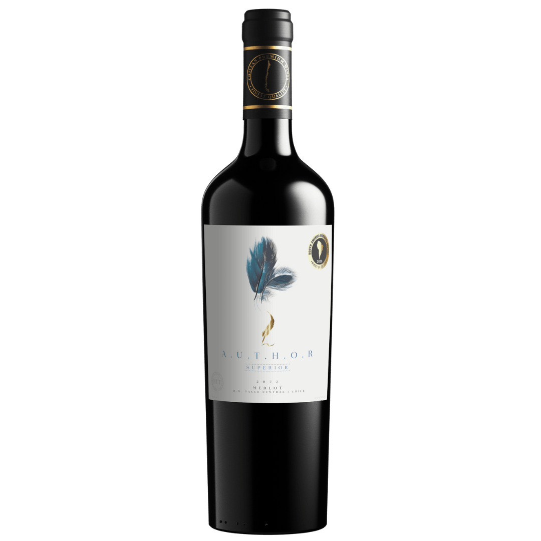 Vinho Tinto Chileno Author Superior Merlot
