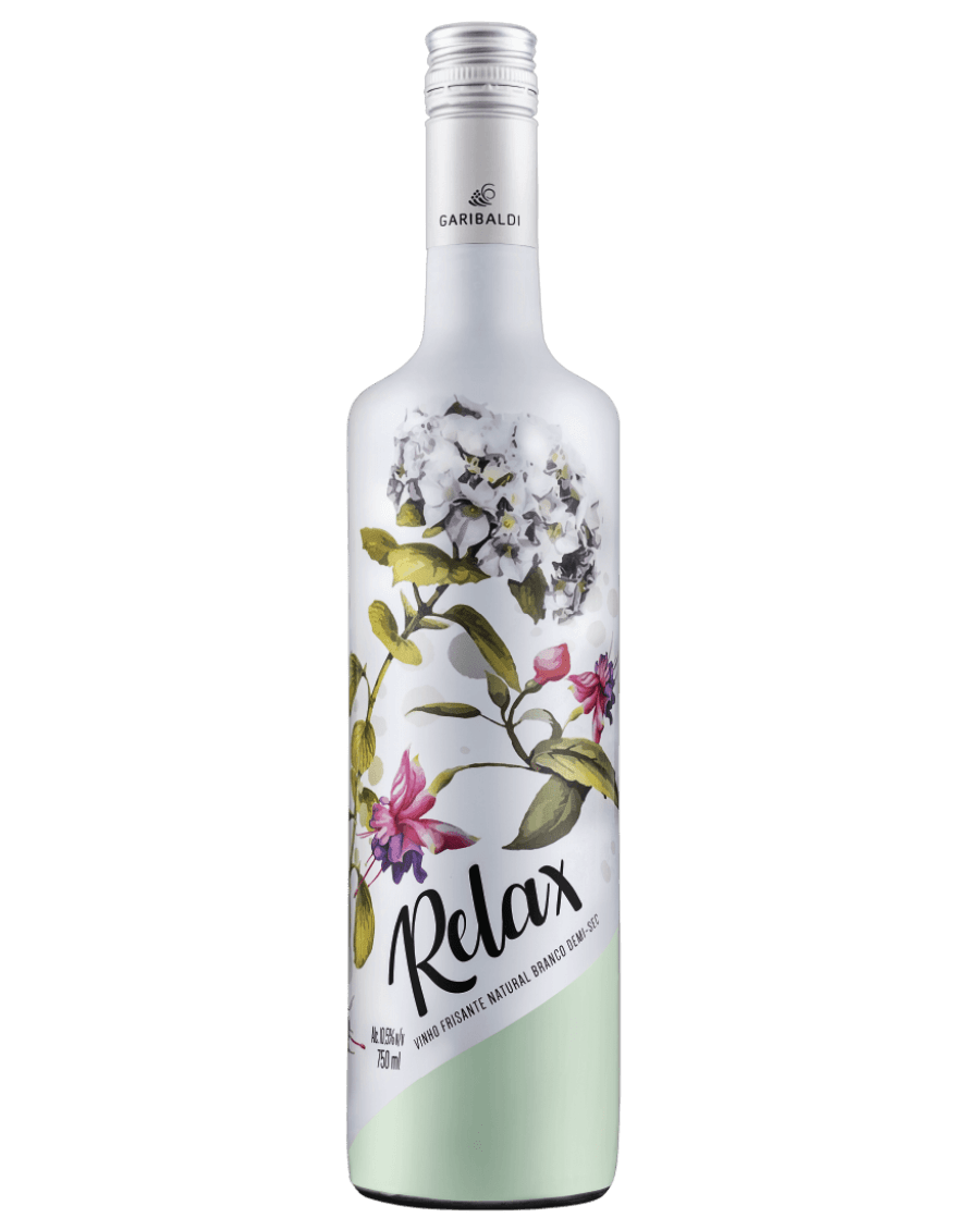 Vinho Branco Frisante Brasileiro Garibaldi Relax Demi-Sec